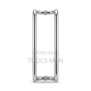Stainless Steel Glass Door Pull Handle, H Style Back to Back.