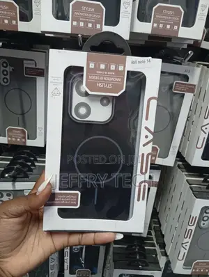 Xiaomi Redmi Note 14matte Black Finish Case