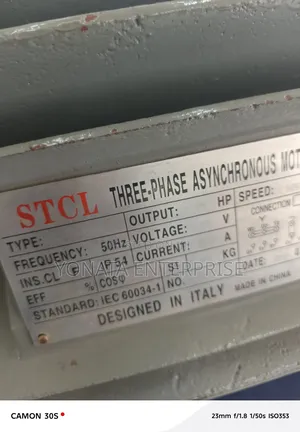 75hp Three Phase STCL Motor Available