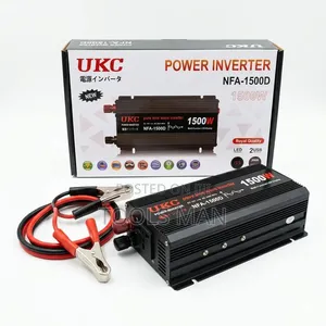 Ukc 1500w Pure Sine Wave Power Inverter Nfa-1500d - Dc 12v to Ac 220v.