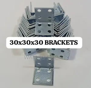 30x30x30 Mm Galvanized Steel Corner Brackets/ L-brackets