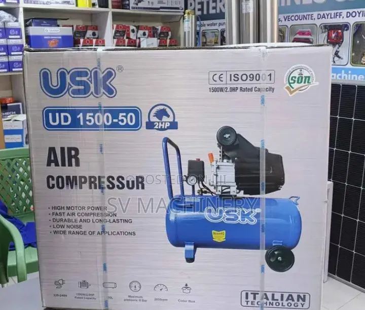 Heavy Duty Electric Air Compressor 50 Litres