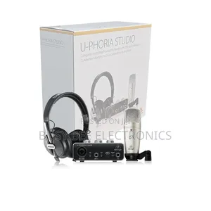 Premium Behringer U-Phoria Studio Recording Bundle -