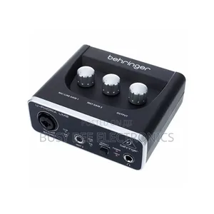 Premium Behringer U-Phoria Studio Recording Bundle -