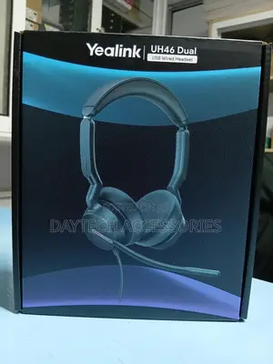 Yealink Uh46 Dual Teams Usb-C/a Professional Usb Wired Headset.
