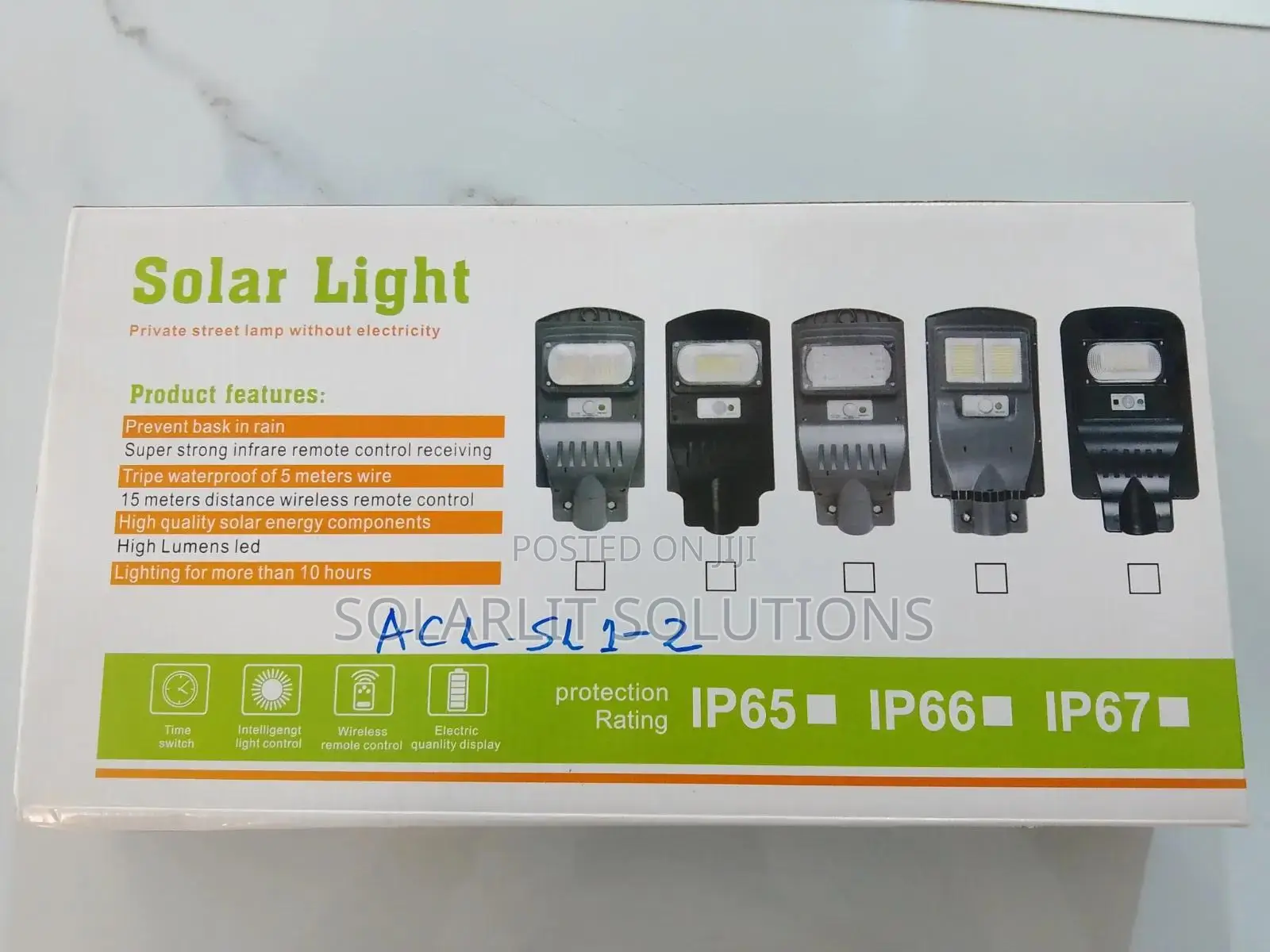 200 Watts Solar Street Lamp
