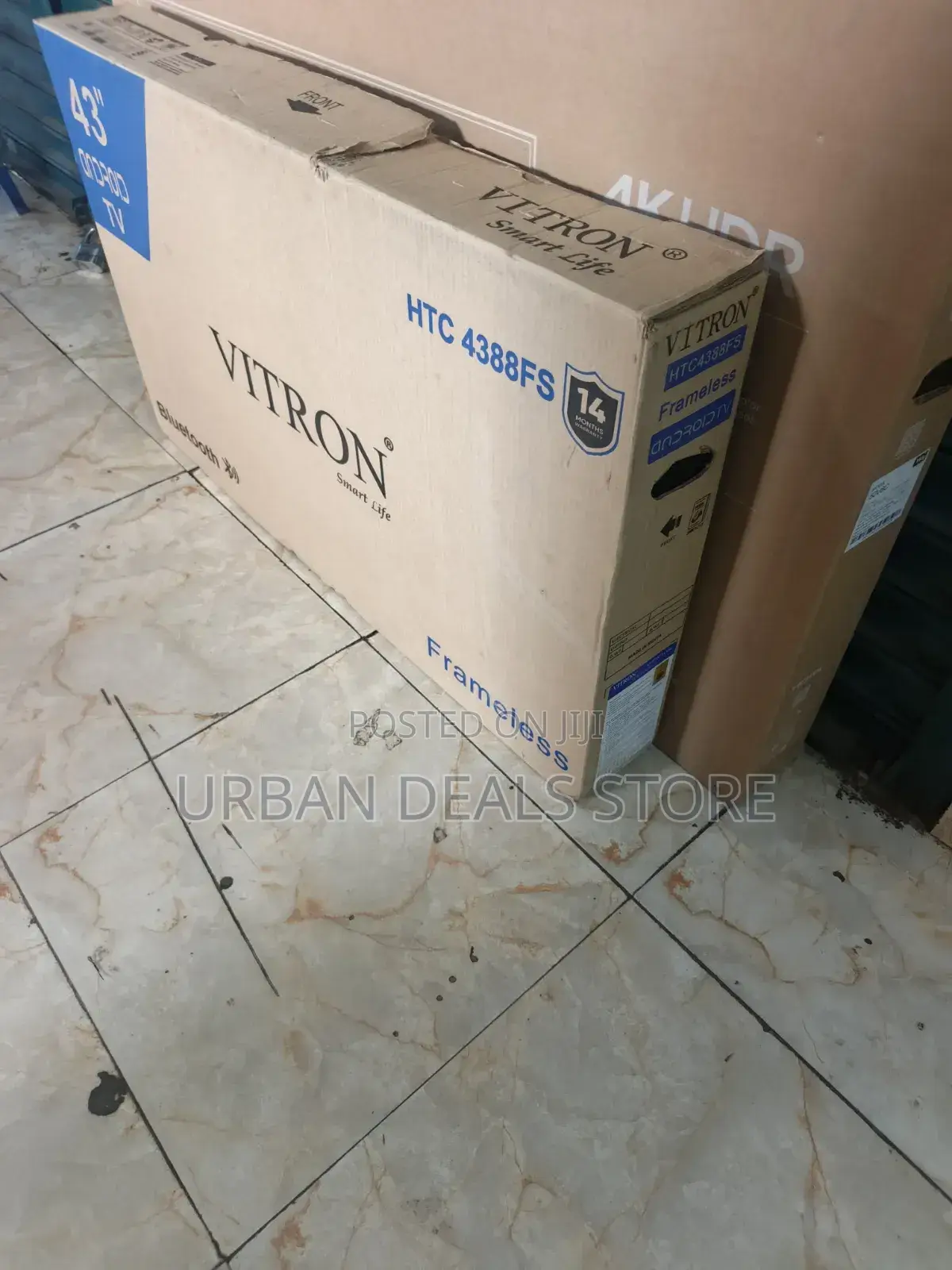 Vitron 43” Smart Android Frameless Bt