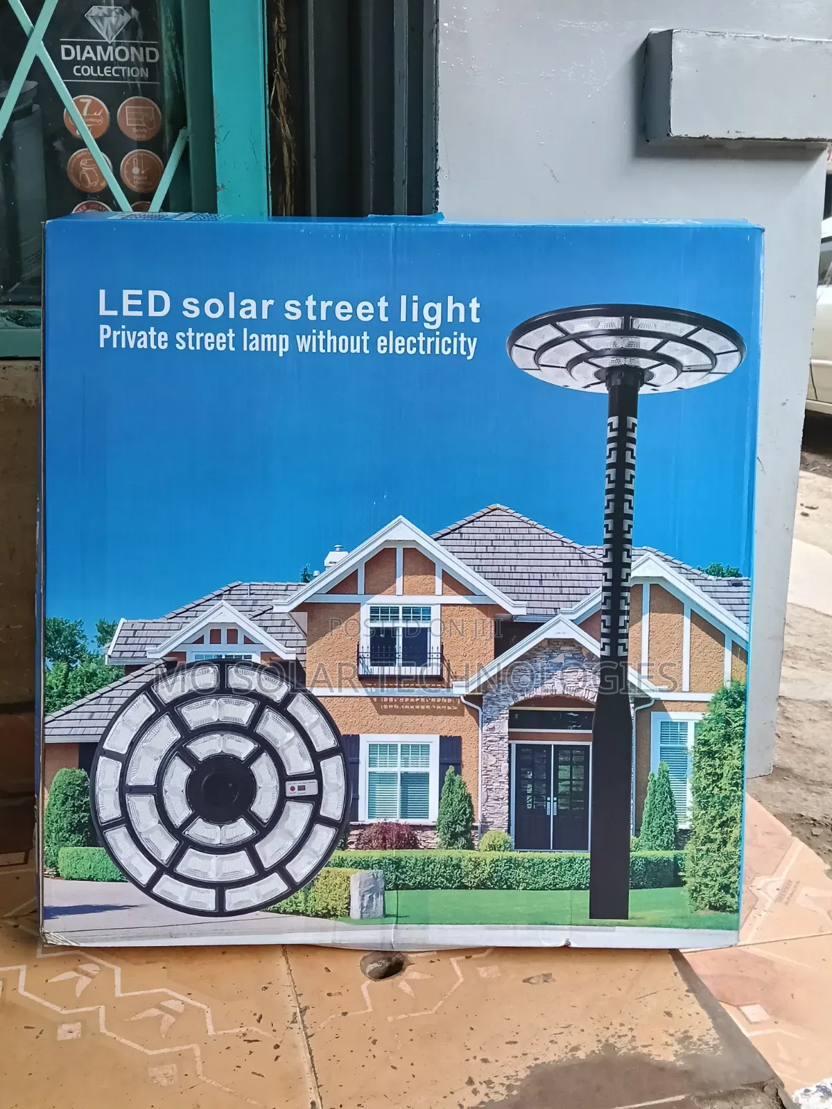 5000w Solar Ufo Round Street Light.
