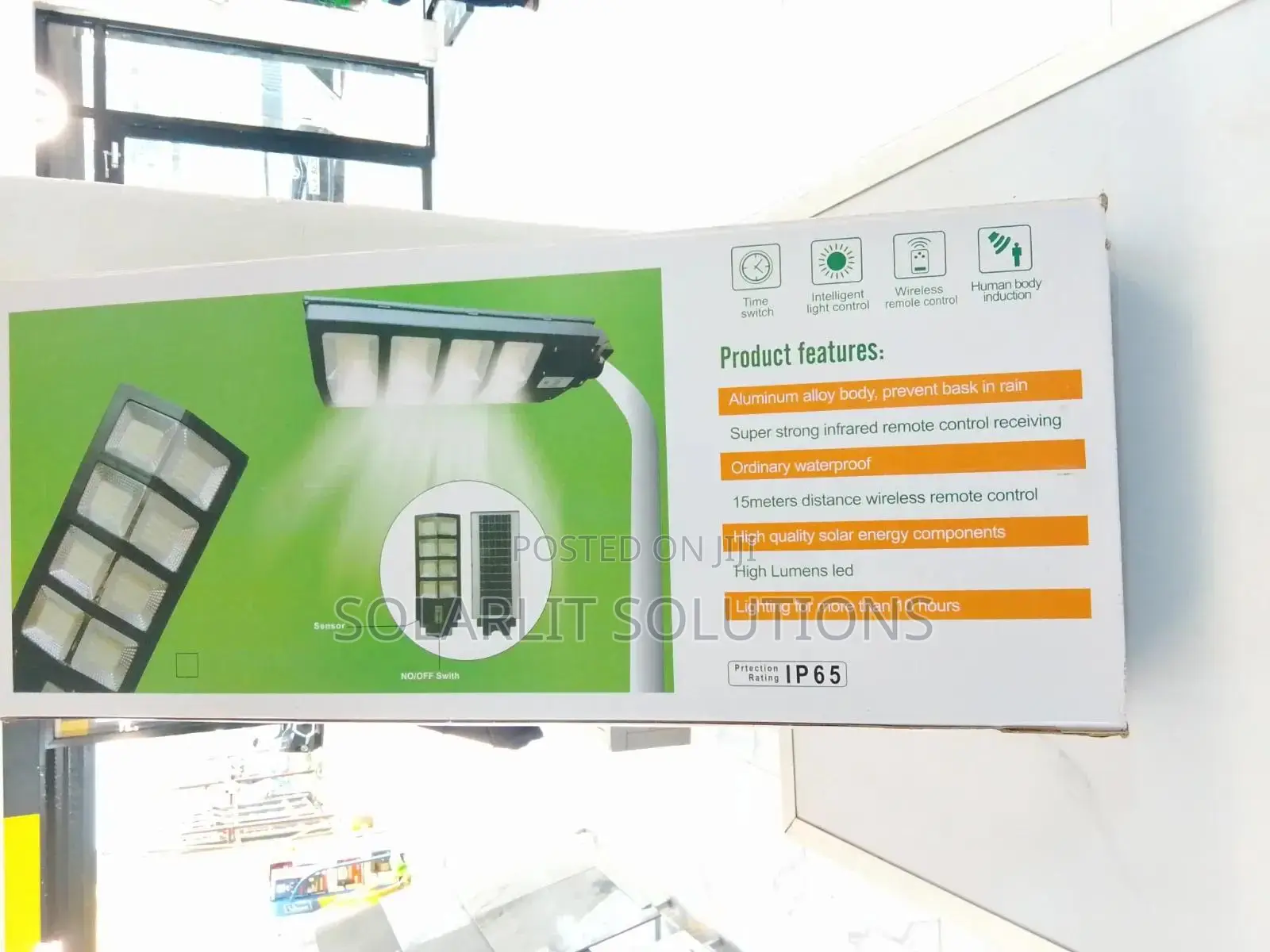 300watts Private Solar Street Lamp