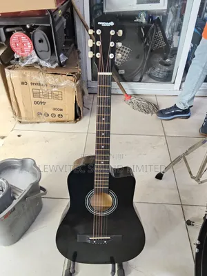 Black Acoustic Guitar