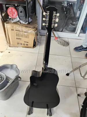 Black Acoustic Guitar