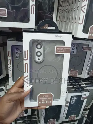 Samsung Galaxy S25 Edge Gray Protective Case