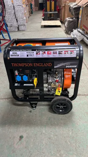 Thompson England Single Phase Electric Start 7kw/8kva Diesel 188f