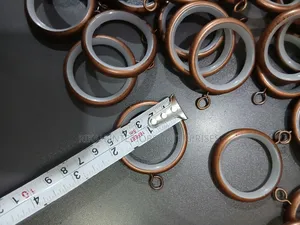 Copper Brown 2 Inch Diameter Curtain Rods Rings