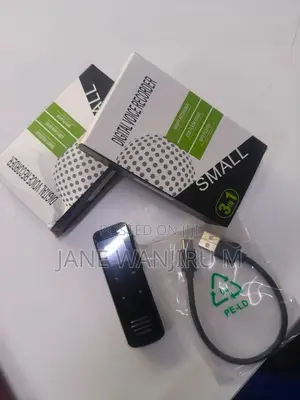 Rechargeable Digital Audio Voice Recorder