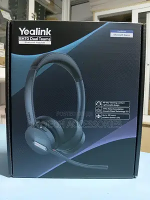 Yealink Bh70 Dual Headset Wireless Usb Type-C / Usb Type-a Bluetooth