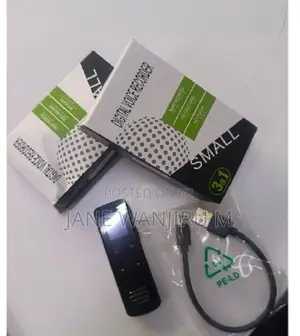 Inbuilt Rechargeable Battery Digital Audio Sound Recorder