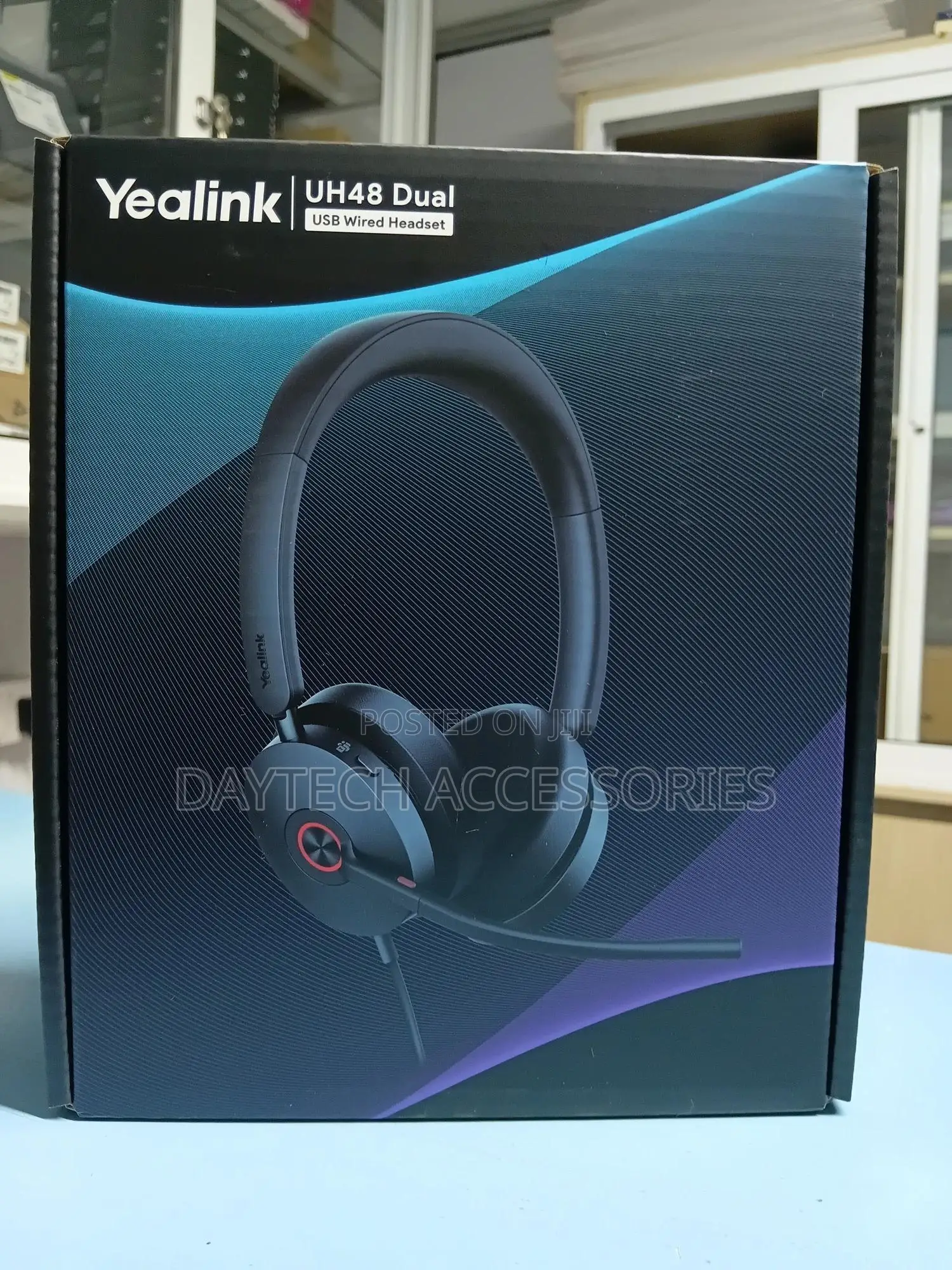 Yealink Uh48 Dual Usb Wired Headset.