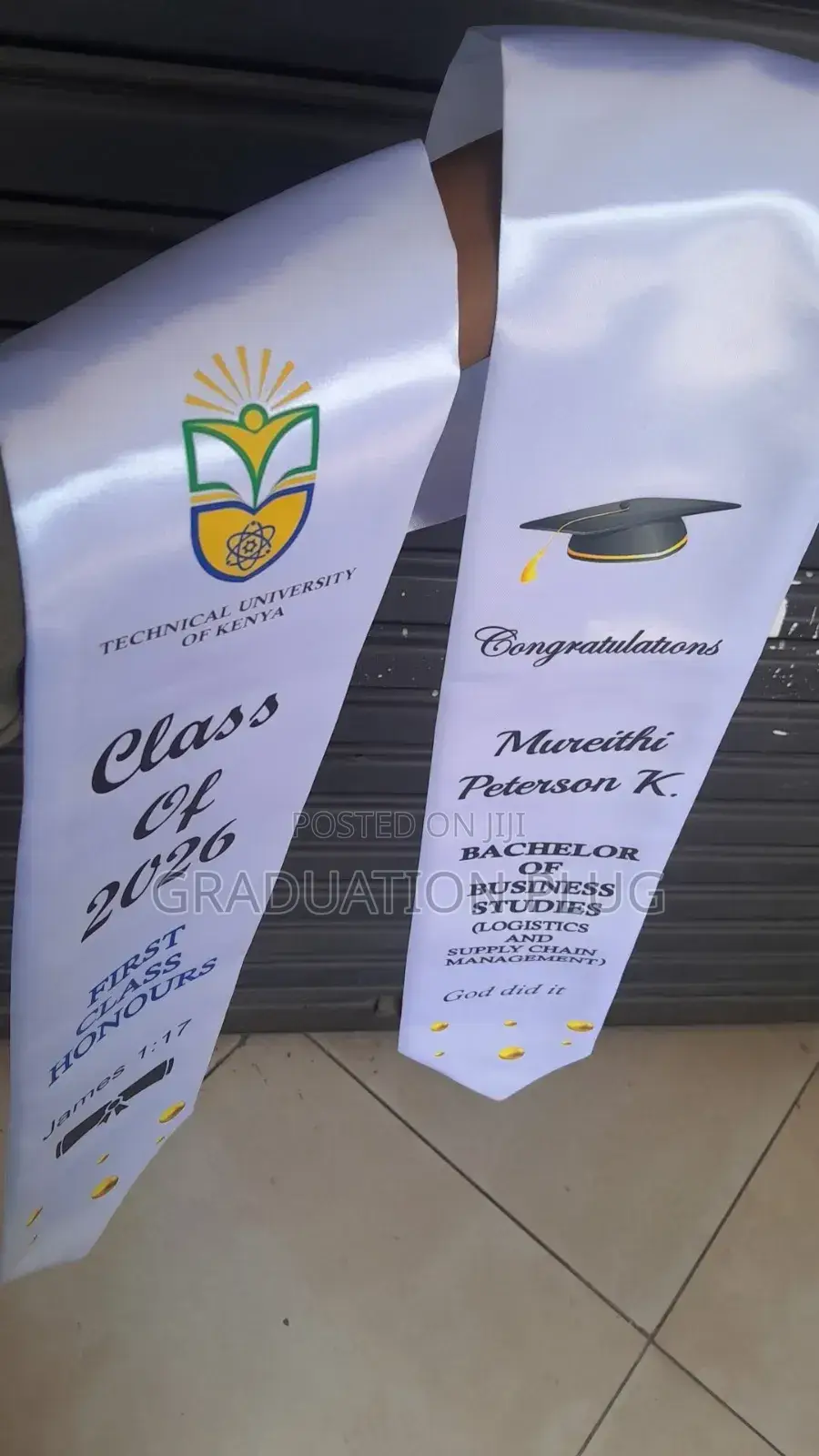 Graduation Sash