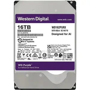 16tb Western Digital Wd Purple (Wd162purx)