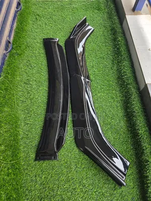 Car Front Bumper Lip Black – Sport Splitter Side Kit