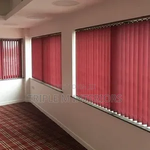 Clean and Formal Vertical Blinds for Offices