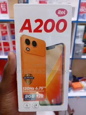 New Itel A200+ 128 GB Gray