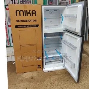 *Mika 197litres Double Door Fridge Available