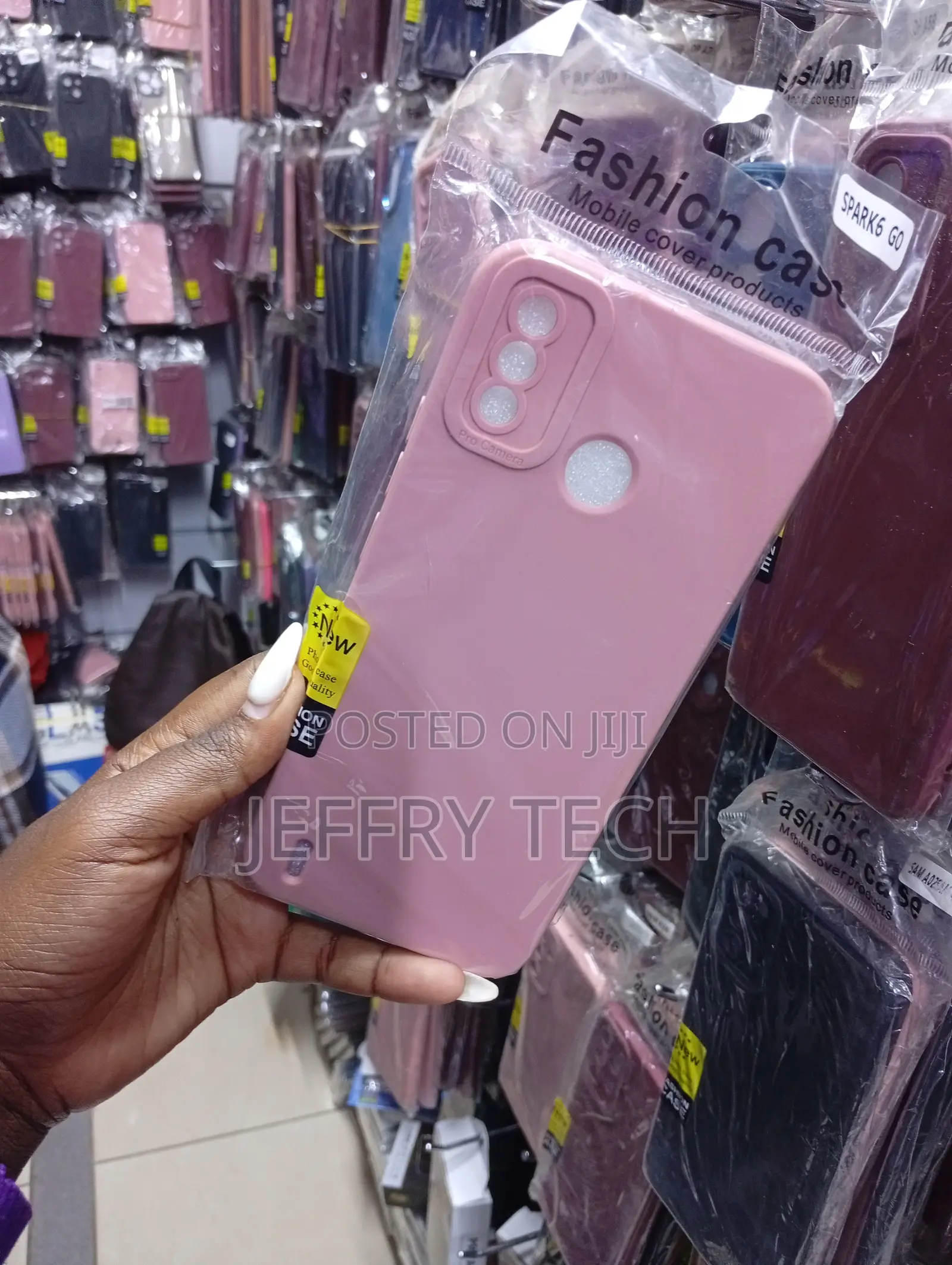 Tecno Spark 6 Go Matte Finish Case