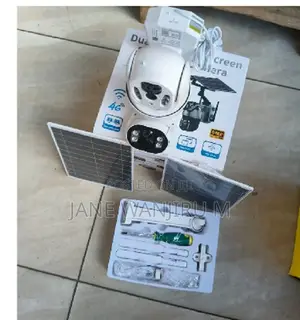 Dual Lens 6mp 4g Solar PTZ Camera Ubox Solar Powered 6mp Camera