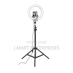 10-Inch Ring Fill Light With 2m Light Stand for Perfect Photos