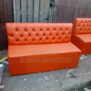 Orange Restaurant/Bar Bench
