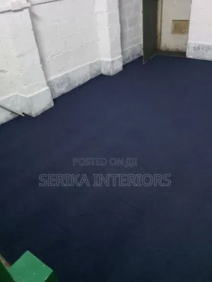 Dark Blue Carpets Wall to Wall Carpets Environmental Friendly Approved