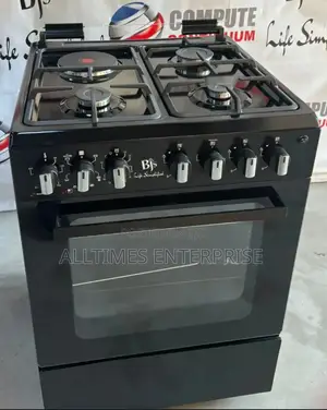 BJS Elite 60*60cm 3g+1e Standing Cooker With Electric Oven