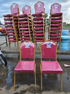 Conference Red Seats With Logo