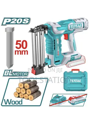 Cordless Brad Nailer 50 Mm With 2 X Batteries and Charger Tcbnli5005