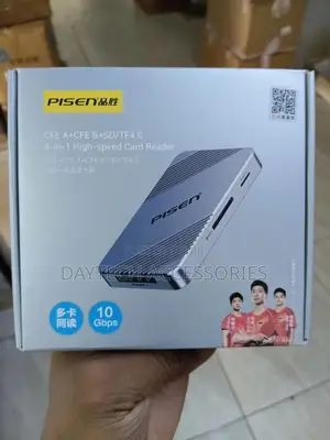 This Is a Pisen 4-in-1 High-Speed Card Reader.