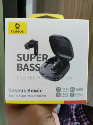 Baseus E20 True Wireless Earbuds 12mm Drivers With Powerful Bass