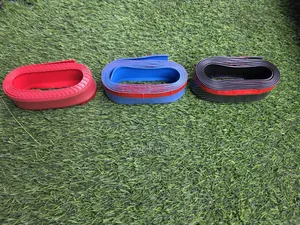 Universal Car Front Lip Rubber Spoiler – Red/Blue/Black