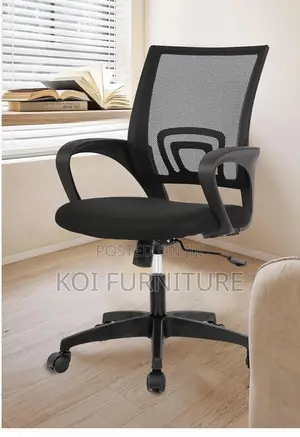 Office Chairs; Ergonomic Adjustable Mesh Fabric Office Chairs