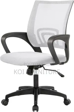Office Chairs; Ergonomic Adjustable Mesh Fabric Office Chairs