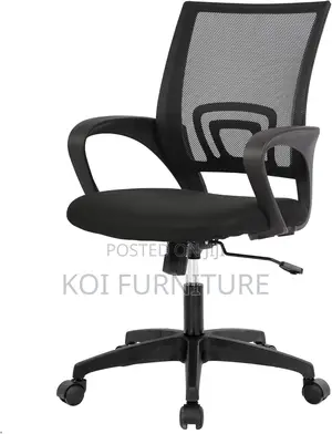 Office Chairs; Ergonomic Adjustable Mesh Fabric Office Chairs