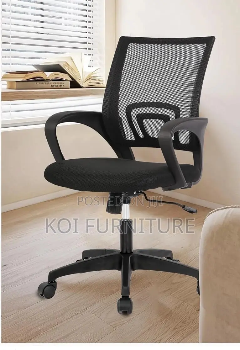 Office Chairs; Ergonomic Adjustable Mesh Fabric Office Chairs