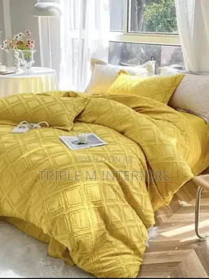 Luxury Wave Textured Bedding Ensemble