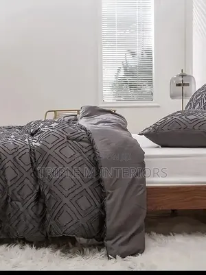 Modern Wave Pattern Comforter Cover Set