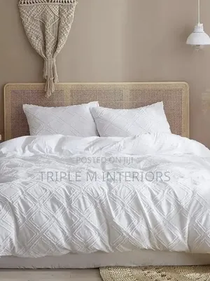 Premium Soft Wave Texture Bed Set