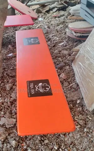 Restaurant Orange Marble Top With Logos.