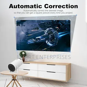 Smart Portable Projector for Indoor and Outdoor Home Theater