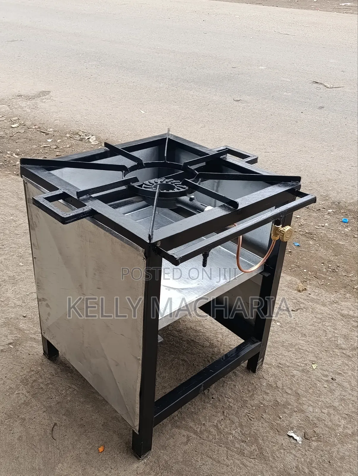 Comm Closed Single Gas Burner