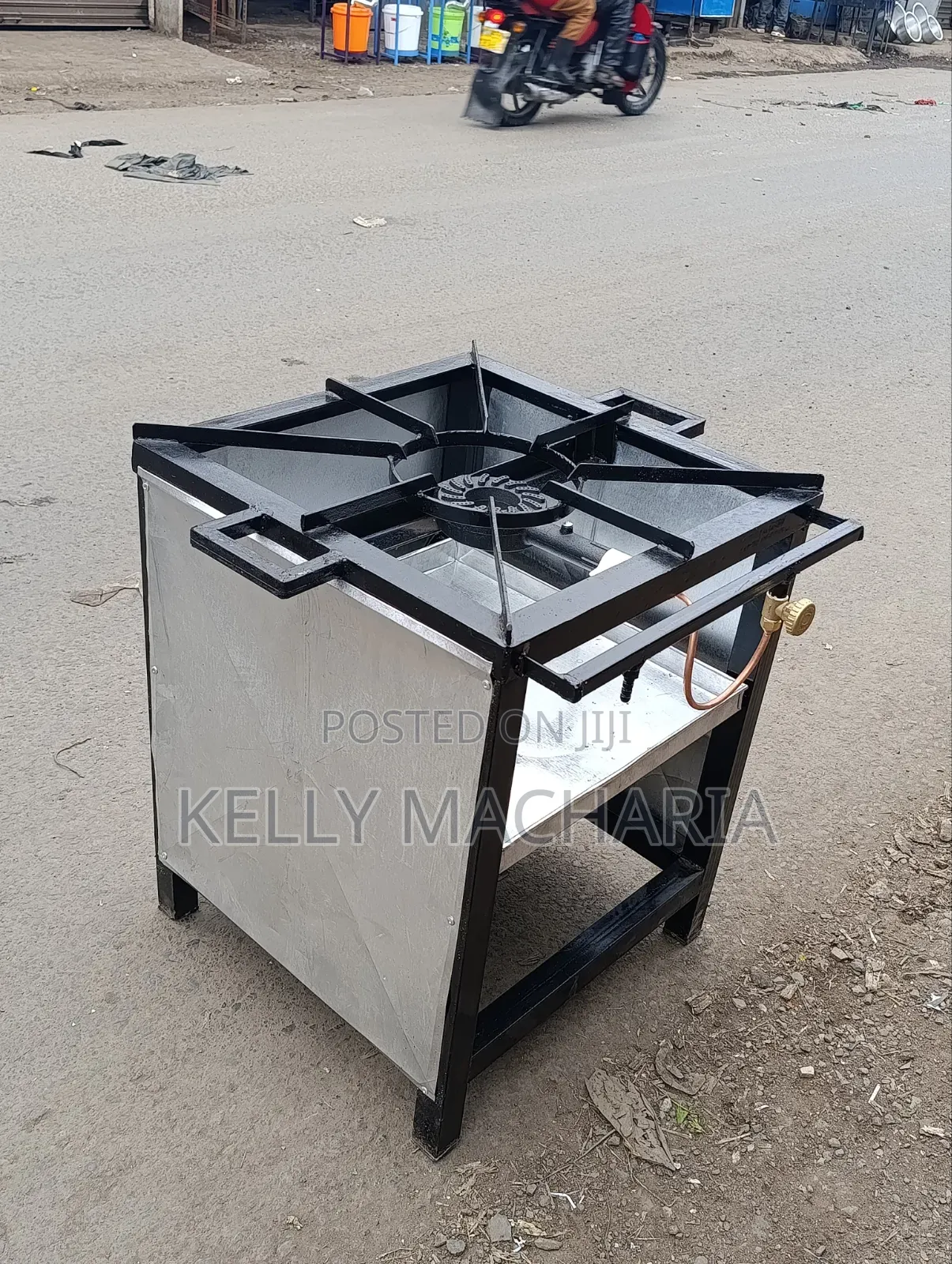 Comm Closed Single Gas Burner